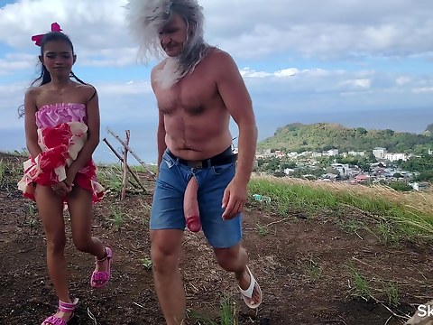 Crazy Sex Positions ~ Ocean and Mountain Adventures with Monster Cocks and Tight Pussies