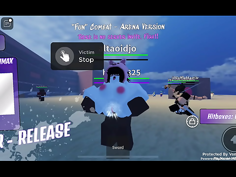 Sexy Roblox Girl Loses Sword Fight but Still Steals Your Heart!
