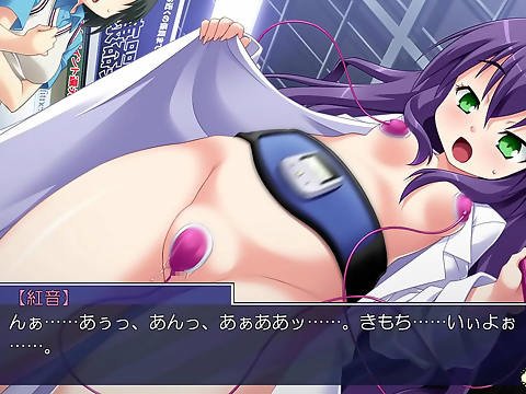 Sexy Scientist Exposes Herself in Public! 'Naughty Device' Part 2