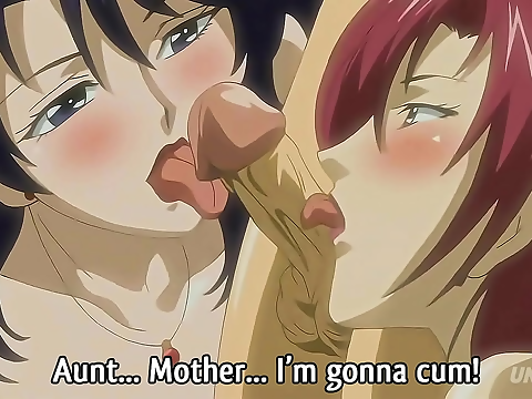 Experience the Taboo Fantasy with MILF and AUNTY - Uncut Hentai [Subtitles]