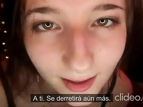 Jap Babe Aftynrose Teases & Pleasures You After Class (Spanish Subs)