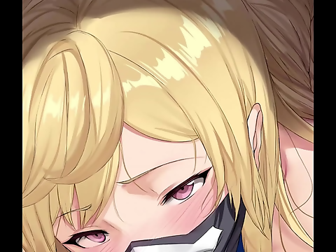 Revealed ~ Hentai Girl's Secret Dick Sucking in Masked 4k 60fps Hentai