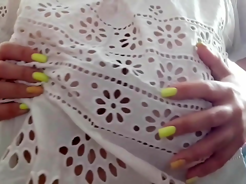 Experience My Cute Stepsister's Huge Tits Orgasm in Luxury!