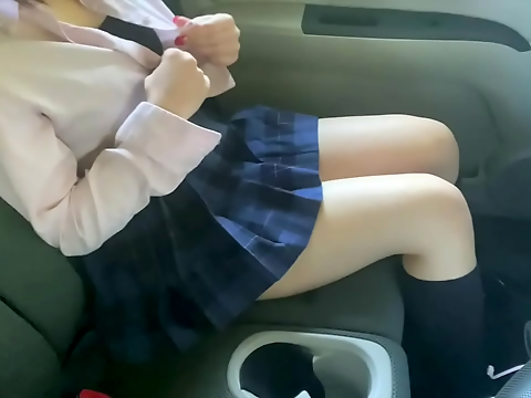 Japanese Nosebleed Reaches Climax by Stuffing Toy in Panties!