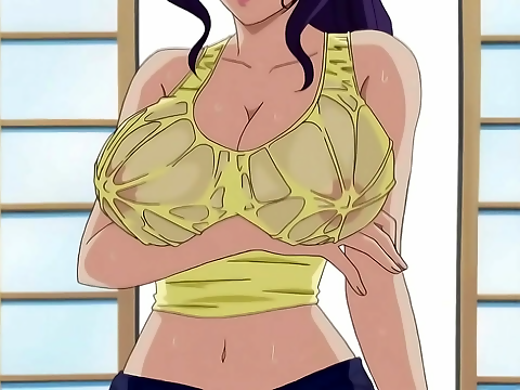 Japanese Hentai - Fucking my Busty Step Sister I Can't Resist[Uncensored][Subtitled]