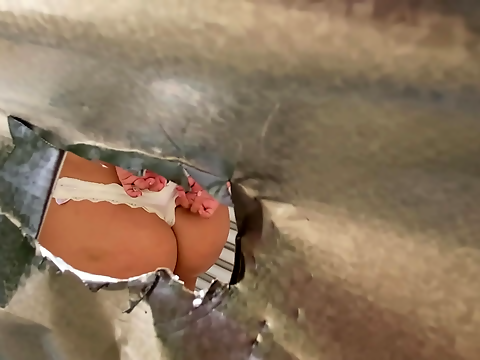 Spying Through the Hole in the Beach Cabin Wall ~ Jav Spy Cam