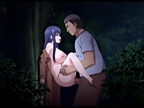 JAV ~ Busty Babe's Sexy Woods Adventure - Exclusive Hentai!