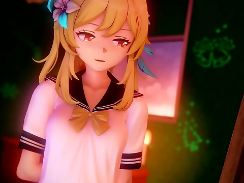 Japanese Schoolgirl's Secret Confession After Discovering Her Crush is a Hot Boy!