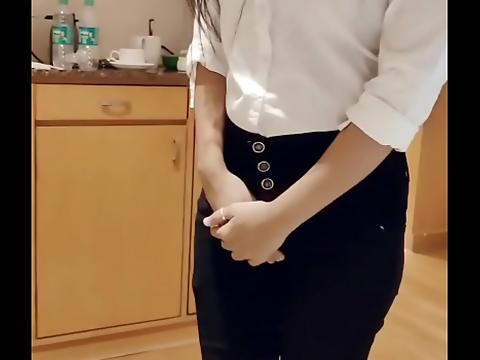 Japanese Hotel Receptionist gets nailed by Guest ~ Exclusive Footage!