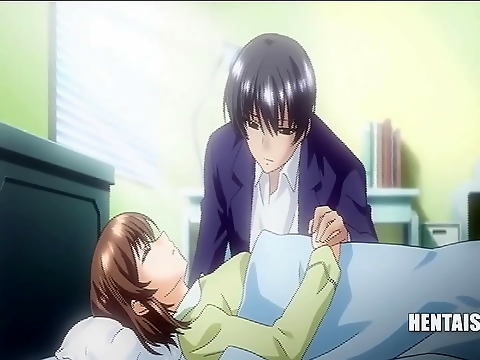 Cock hungry Japanese maid gets fucked and facialized Part 2