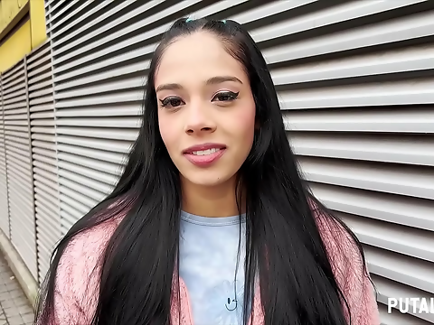 Colombian Beauty Katha Dawsoon Seduces Torbe in Street Hookup