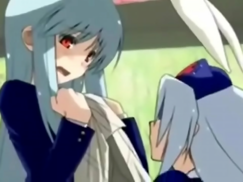 Japanese Touhou Reisen and Eirin ~ Exploring their Sexy Figure and Sensual Moves!