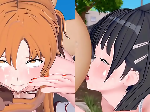 Jav Rising Star ~ Asuna and Suguga in 'Inop (Jap)