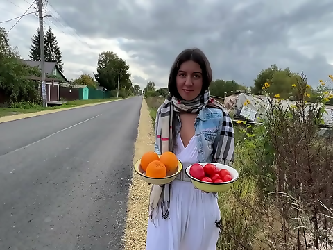 Juicy Secrets ~ A Busty Farmer Girl Reveals How She Grows the Juiciest Fruits and Vegetables!