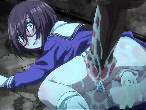 Watch Teen Brunette Get Fucked with BBC - Uncensored Hentai