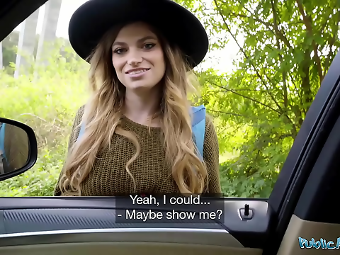 Japanese Beauty Nicole Rae Gets Banged by a Big Dick in Public Pov Blowjob