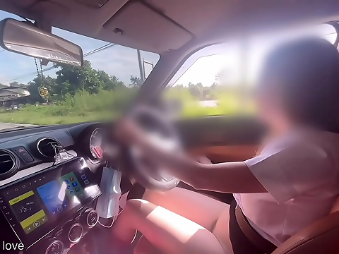 Japanese Student Has Steamy Hotel Sex with a Young Man - 18+ Only