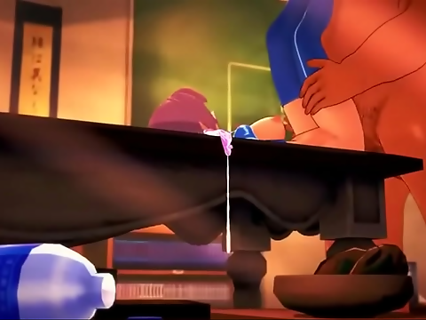 Jap Idol Nakano Ichika Flaunts Her Curvy Figure with Fat Man in Gotoubun no Hanayome