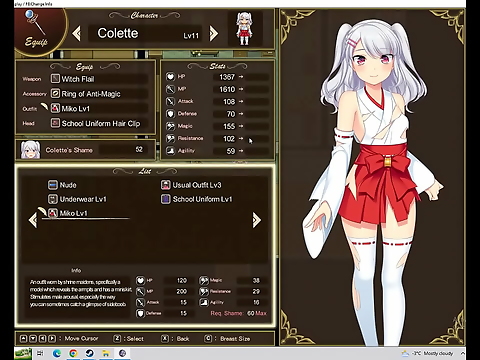 Japanese Hottie Kagura Gets Wild in Sexy Hentai Adventure, Brave Alchemist Collette Part 12!​