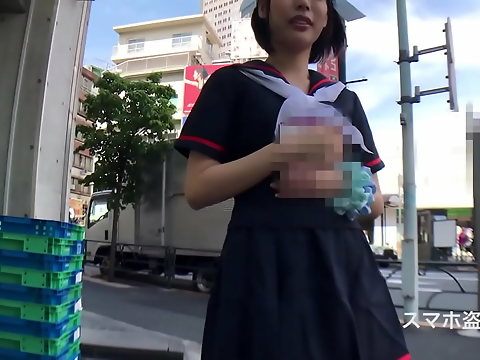 Behold the Adorable Japanese Teen Idol Hide in a Sensual Hidden Cam Moment!