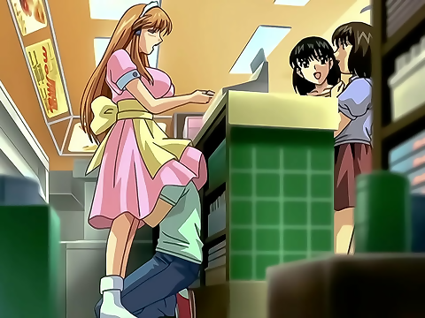 Taboo Touching ~ Young Step Brother Fingering Step Sis in Public [Subtitled Hentai]