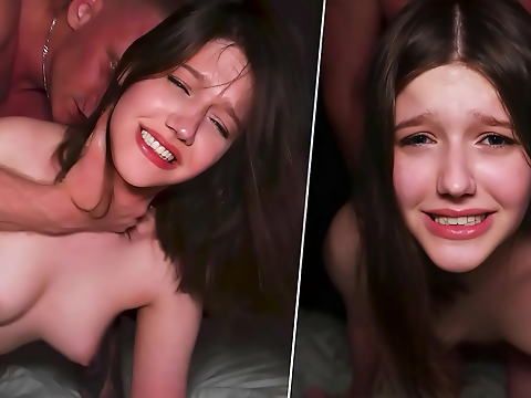 Watch Her Soak in Pleasure as She Gets Used Like Meat!