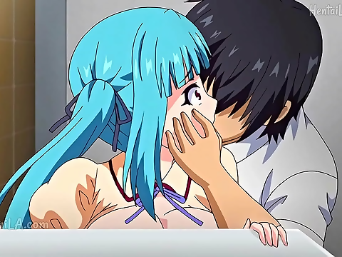 Hot Asian Teacher Gets Nailed By Students