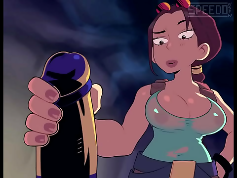 Jav Idol Lara Exposes Her Secret Tomb's Treasure in Sultry Speedo Jav