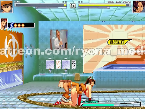 Mai Shiranui Gets Nailed by Ryona in KOF Ryona Fuckfest