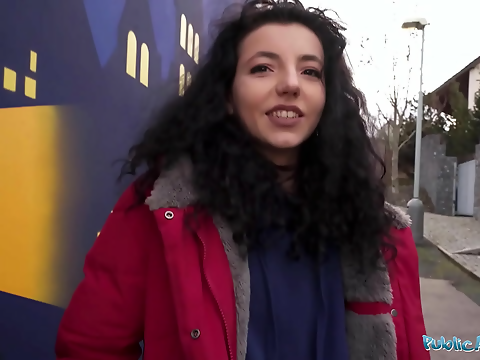 Japanese Teen Gets Fucked by Public agent after Losing at Rock Paper Scissors