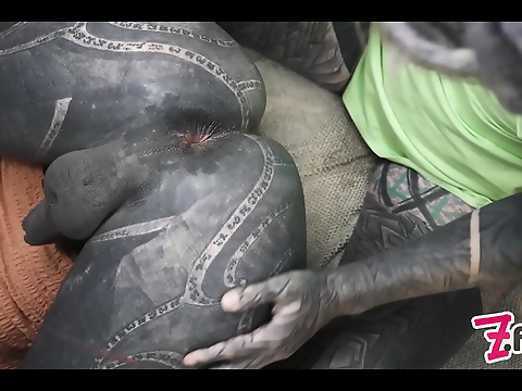 Japanese JAV Sissy With Tattooed Ass Undergoes Intensive Anal Stretching and Fisting