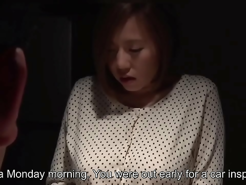 Japanese Wife's Cheating Moment with Muscular Mechanic (Subtitled in English for Your Pleasure - myjavengsubtitle)