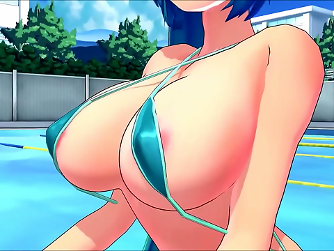 JAV Superstar Hatsune Miku's Sizzling Pool Party!