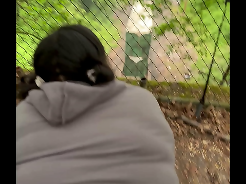 Japanese Beauty Pleasures Herself on Train Tracks in Broad Daylight