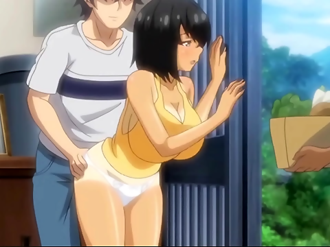 Busty Brunette's Ice Cream Cocksucking HENTAI Desire!