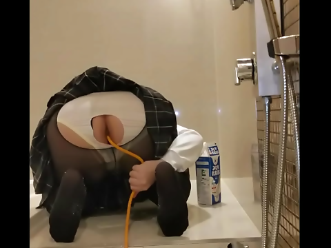 Jav Porn ~ Cow Milk Enema Play - A Must-Watch for All Fans!