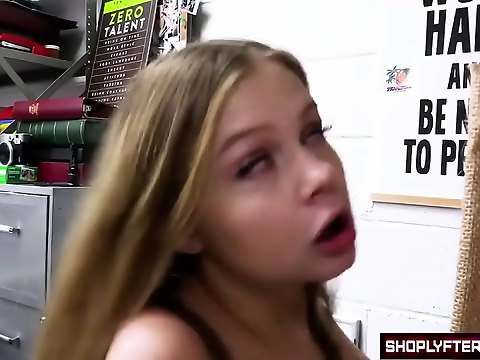 Experience The Sexy Thief Dildoing Two Huge Cocks And Swallowing Their Cum