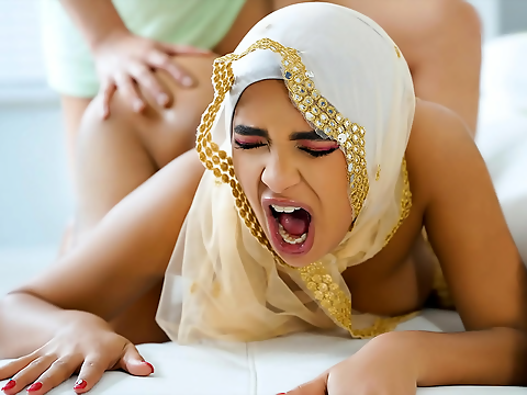 Fiery Foreplay: Seduced By My Hijab Girlfriend's Irresistible Charms