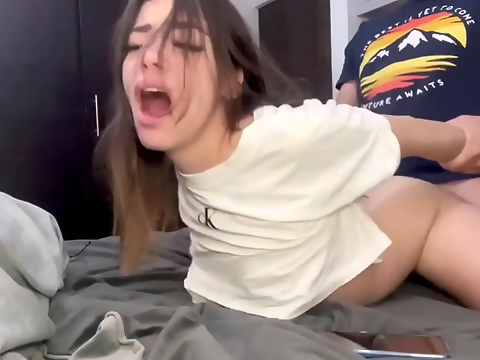 Japanese beauty in anal sex romp with thick cock finished with cum-filled ass