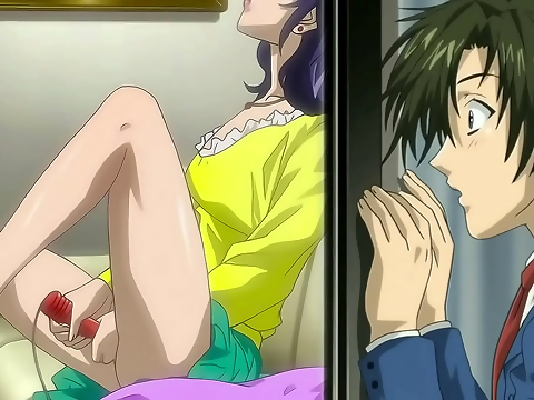 Caught ~ My Step-Aunt's Steamy Solo Session