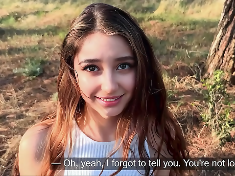 JAV ~ Playful Walk Turns into Sizzling Sex with a Stranger - Webcam Babe Can't Resist the Temptation!