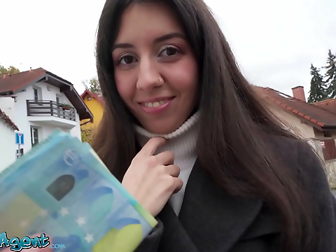 Petite Russian Katty West Gets Picked Up for a Wild POV Blowjob and Hardcore Fuck with a Big Dick